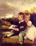 John Hoppner The Bowden Children France oil painting reproduction